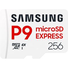 Samsung P9 Express microSDXC 256GB Class 10 U3 V30 A1 UHS-I
