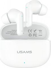 Usams E05 In-ear Bluetooth Handsfree Ακουστικά Λευκά