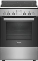 Κουζίνα Pitsos PHC009150 με Κεραμικές Εστίες 66lt με Π60εκ. Inox