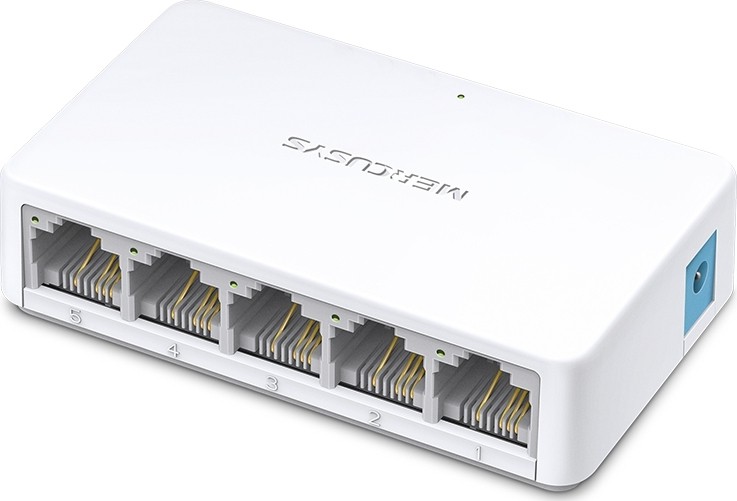 Mercusys MS105 Unmanaged L2 Switch με 5 Θύρες Ethernet
