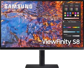 Samsung ViewFinity S8 S80PB IPS Monitor 27" 4K Ultra HD Μαύρο