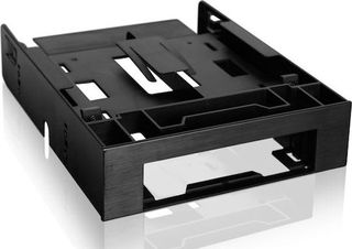 Icy Dock MB343SP Flex-Fit Trio 2x 2.5 Inch HDD/SSD to 5.25 Inch Bracket with 1x 3.5 Inch Drive/Device Bay Μαύρο