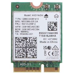 Intel Wi-Fi 6E AX211 (Gig+) Ασύρματη Κάρτα Δικτύου Wi-Fi 6 (2400Mbps) Μini PCI-e