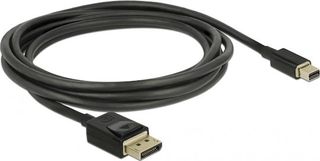 DeLock Cable mini DisplayPort male - DisplayPort male 2m (84928)