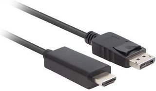Lanberg Cable DisplayPort male - HDMI male 5m Μαύρο (CA-DPHD-11CC-0050-BK)