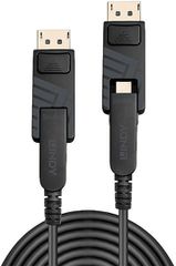 Lindy Cable DisplayPort male - DisplayPort male 10m Μαύρο (38480)