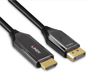 Lindy Cable DisplayPort male - 3m Μαύρο (40932)