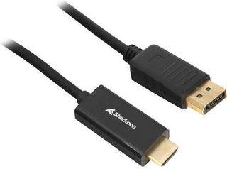 Sharkoon Cable DisplayPort male - HDMI male 2m Μαύρο