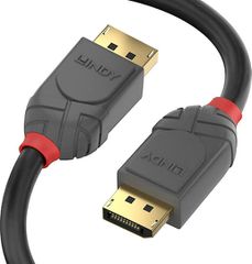 Lindy Cable DisplayPort male - DisplayPort male 7.5m Μαύρο (36485)