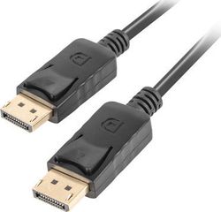 Lanberg Cable DisplayPort male - DisplayPort male 4K 60Hz 1m (CA-DPDP-10CC-0010-BK)