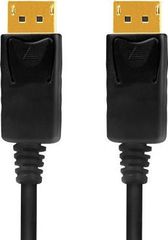 LogiLink Cable DisplayPort male - DisplayPort male 4K 60Hz 3m Μαύρο (CD0102)
