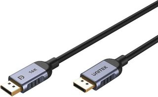 Unitek Cable DisplayPort male - DisplayPort male 1m Μαύρο (C1628GY01-1M)