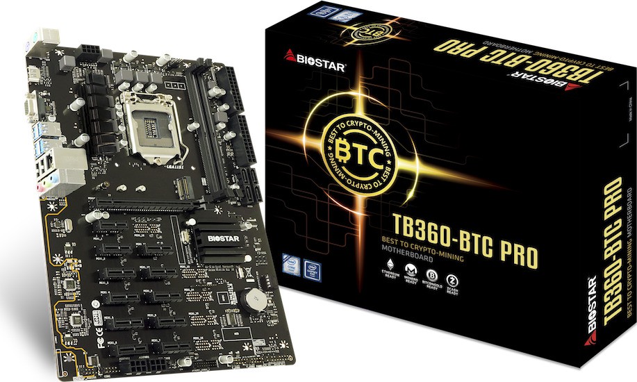 Biostar TB360 BTC Pro 2.0 ATX, Intel 1151 Socket