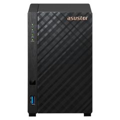 Asustor Drivestor 2 AS1202T NAS/Storage server Tower, 1GB DDR4, ADM, Black