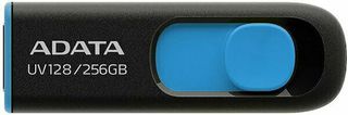 Adata DashDrive UV128 256GB USB 3.0 Stick Μαύρο
