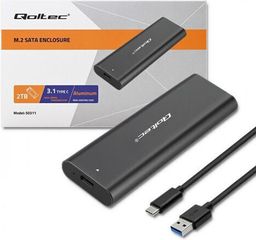 Qoltec Θήκη για Σκληρό Δίσκο M.2 SATA III, USB 3.0 50311