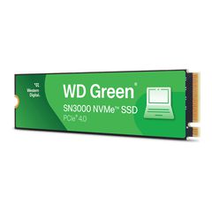 Western Digital Green SN3000 SSD 500GB M.2 NVMe PCI Express 4.0 Bulk WDS500G4G0E-00CPS0