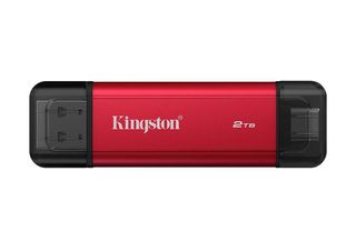 Kingston 2.0TB USB 3.2 SSD Stick με σύνδεση USB-C Μαύρο