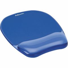 Fellowes Gel Mouse Pad 202mm με Στήριγμα καρπού Μπλε