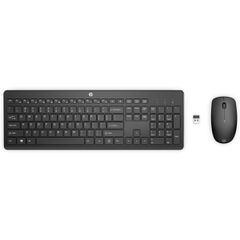 HP 230 Ασύρματο Σετ Πληκτρολόγιο & Ποντίκι Αγγλικό US Μαύρο