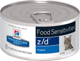 Hill's PD Feline z/d Υγρή Τροφή για Ενήλικες Γάτες Κονσέρβα Συκώτι και Κοτόπουλο 156gr