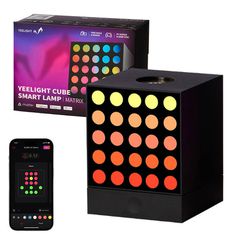 Yeelight Smart Matrix Φωτιστικό LED RGB 5x5x7,5εκ. YLFWD-0010