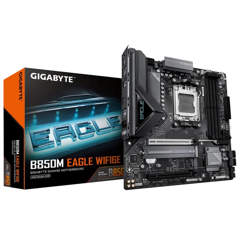 Gigabyte B850M EAGLE WF6E Wi-Fi Micro ATX, AMD AM5 Socket