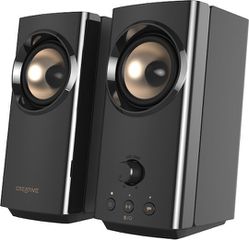 Creative T60 Ασύρματα Ηχεία Υπολογιστή 2.0, Bluetooth, 30W, Μαύρο