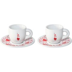 Bialetti Moka Heart Σετ 2 Φλυτζάνια Espresso