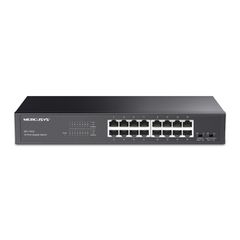 Switch Mercusys MS116GS Unmanaged L2 Switch με 16 Θύρες Gigabit (1Gbps) Ethernet