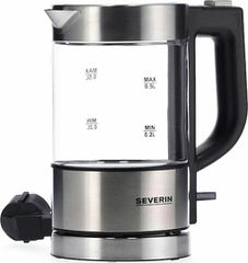 Severin WK 3472 Βραστήρας Ταξιδίου 500ml 1000W Ασημί