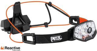 Petzl Επαναφορτιζόμενος Φακός Κεφαλής LED Αδιάβροχος IPX4 Διπλής Λειτουργίας με Μέγιστη Φωτεινότητα 1500lm Nao RL Μαύρο