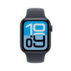 Apple Watch SE 3 Aluminium 44mm Αδιάβροχο με Παλμογράφο (Midnight Aluminium Case with Midnight Sport Band - M/L)