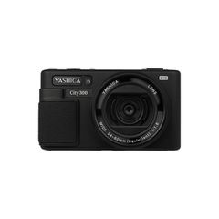 Yashica City 200 Compact Φωτογραφική Μηχανή, Ζουμ 10x Μαύρη