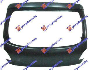 Carro Πόρτα Πίσω 3 Θυρό / 5 Θυρό κατάλληλο για PEUGEOT 206 1998-2009 (2A/2C/2D/2E/2K) / 8701R5 - 1 Τεμ