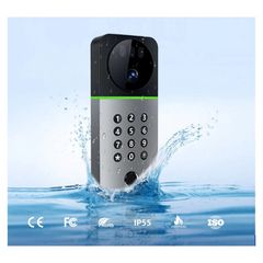 LILIWISE AC01B-CF έξυπνη κλειδαριά με TTLock, WiFi/Bluetooth, αναγνώριση προσώπου, δαχτυλικό αποτύπωμα, PIN, RFID & μηχανικό κλειδί-thumb-1