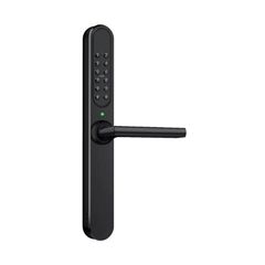 LILIWISE S35A-B μαύρη ultra slim Bluetooth κλειδαριά με πληκτρολόγιο & κάρτα M1 (TTLock)
