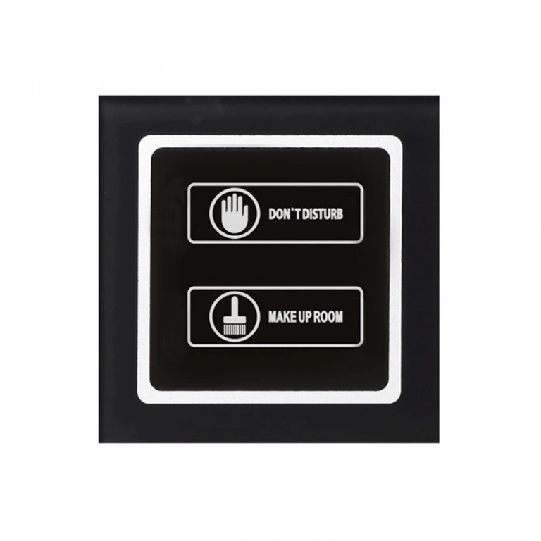 STARPRO SP-B300 εσωτερική μονάδα ενδείξεων δωματίου αφής με φωτιζόμενο φόντο 220V (do not disturb / clean up room) 86x86mm