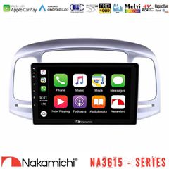 Nakamichi NA3615 Series Με Wireless Carplay & Android Auto Hyundai Accent 2006-2011 Media Station Tablet 9 | Pancarshop
