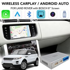 DIGITAL IQ LR 715F CPA (WIRELESS CARPLAY / ANDROID AUTO BOX with 2 CAMERA IN for JAGUAR - LAND ROVER mod. 2016-2019 with BOSCH 8" Screen) | Pancarshop