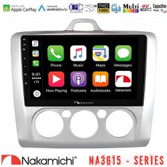 Nakamichi NA3615 Series Με Wireless Carplay & Android Auto Ford Focus Manual AC Media Station Tablet 9 | Pancarshop