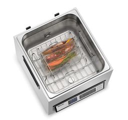 Sous-Vide , Χωρητικότητα: 16 Λίτρα , Ισχύς: 2000W (για γρήγορη προθέρμανση),  Ψηφιακή οθόνη αφής