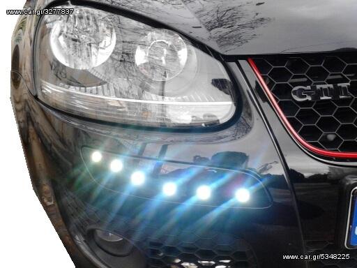 ΦΩΤΑ ΗΜΕΡΑΣ DRL ...... 3.5WATT........LED Crystal Running Light DayLine .