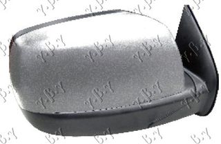 Carro ΚαθρέφτηΣ Χειροκίνητος Χρώμιο (CONVEX GLASS) κατάλληλο για MAZDA P/U 2/4WD BT-50 2006-2013 (CD/UN) - Δεξί - 1 Τεμ