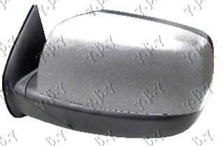 Carro ΚαθρέφτηΣ Χειροκίνητος Χρώμιο (FLAT GLASS) κατάλληλο για MAZDA P/U 2/4WD BT-50 2006-2013 (CD/UN) - Αριστερό - 1 Τεμ