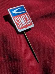 Simca pin καρφίτσα πέτου vintage