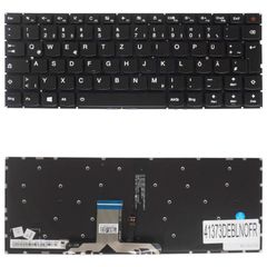 Deutsche Tastatur für Laptop - German Laptop Keyboard για Lenovo Ideapad 510S-13IKB 80V0 510S-13ISK 80SJ 710S-13ISK 80SW 710S-13IKB 80VQ 80YQ 80VU 80W3 5CB0L47188 5CB0L47482 5CB0M09430 DE Nο Frame Bac