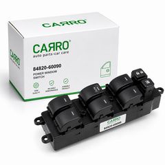 Carro Διακόπτης ΠΑΡΑΘΥΡΟΥ Εμπρός (Τετραπλός) (14pin) κατάλληλο για TOYOTA LAND CRUISER PRADO 90 1996-1999 (J9) / 84820-60090 - Αριστερό - 1 Τεμ