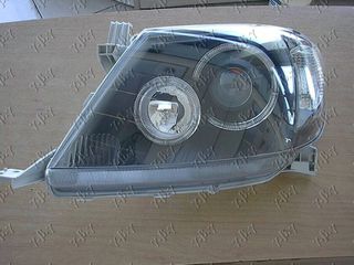 Φανάρι Εμπρός Σετ Μαύρος / TOYOTA HI-LUX 2WD/4WD 05-09 - 1 Τεμ