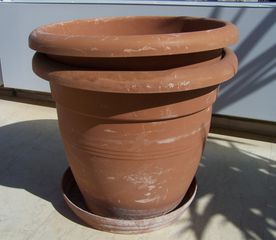 2x Flower pot plant garden XXL 56x48 cm Γλάστρα γλάστρα Γλαστράκι κήπου Viomes 246